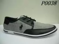 ralph lauren 2019U homme polo chaussures mod blance sport 0038 gris noir